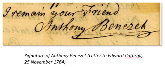 Benezet signature
